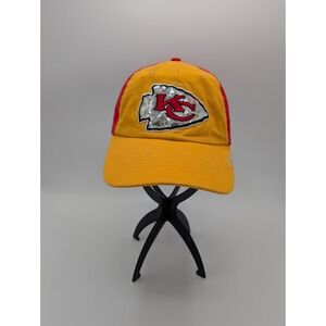 Kansas City Chiefs Women's NFL Hat '47 Brand StrapBack‎ Adjustable Cap Sequins
